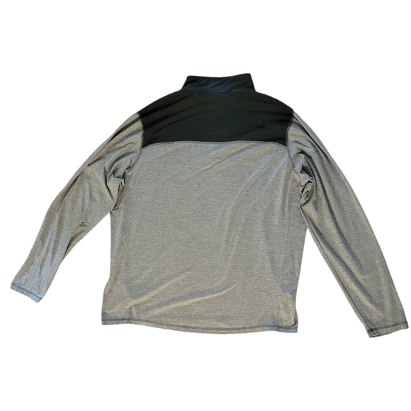 Columbia Lightweight Gray Quarter-Zip Pullover - Picture 5 of 9